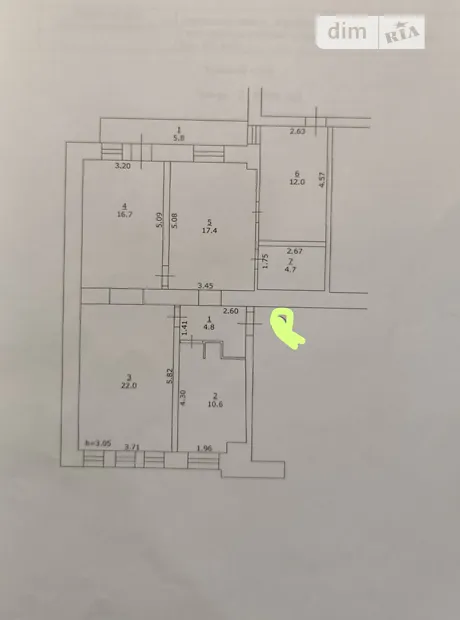 Квартира на вул. Ґарета Джонса 8/2 в Харкові, ID 193578, фото №2