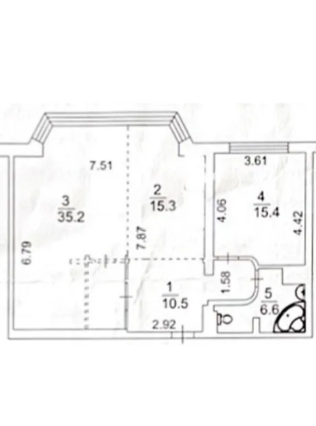 Квартира на просп. Павла Тичини, 2 в Києві, ID 170940, фото №23
