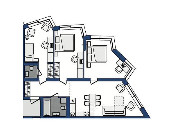 Квартира на вул. Озерна, 20 в Хмельницькому, ID 240201, фото №1