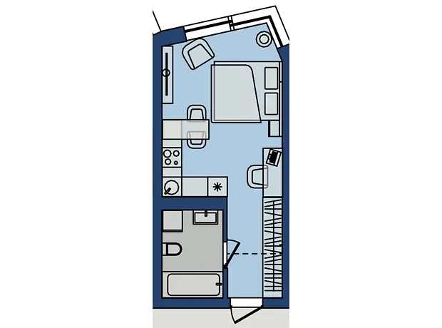 Квартира на вул. Озерна, 20 в Хмельницький, ID 219397, фото №1