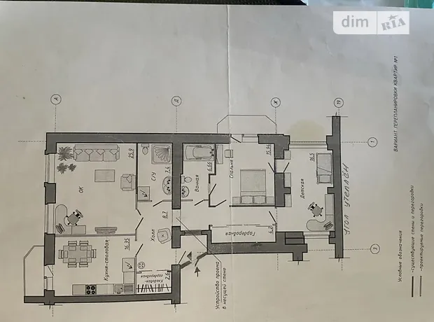 Квартира на вул. Соборності, 59А в Полтаві, ID 166091, фото №19
