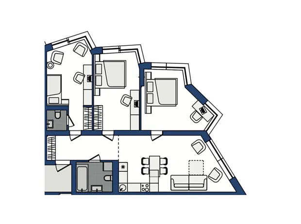Квартира на вул. Озерна, 20 в Хмельницькому, ID 235706, фото №1