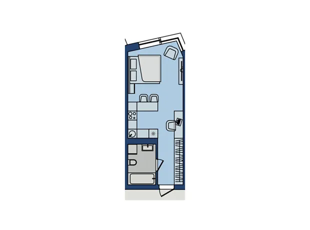 Квартира на вул. Озерна, 20 в Хмельницькому, ID 242309, фото №1