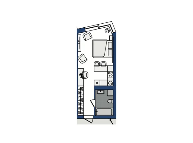 Квартира на вул. Озерна, 20 в Хмельницькому, ID 220179, фото №1
