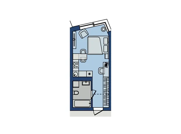 Квартира на вул. Озерна, 20 в Хмельницькому, ID 240728, фото №2