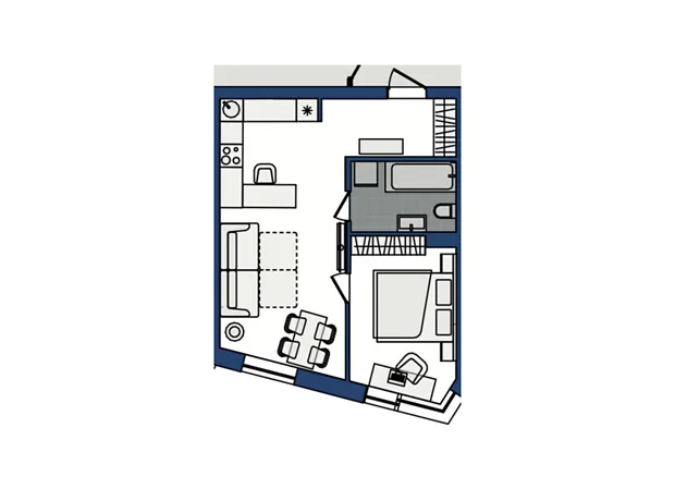 Квартира на вул. Озерна, 20 в Хмельницькому, ID 242527, фото №2