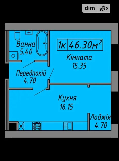 Квартира на вул. Бандери Степана, 60 в Івано-Франківську, ID 188083, фото №14