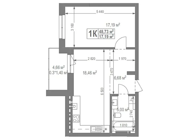 Квартира на вул. Лисеницька в Львові, ID 176295, фото №2