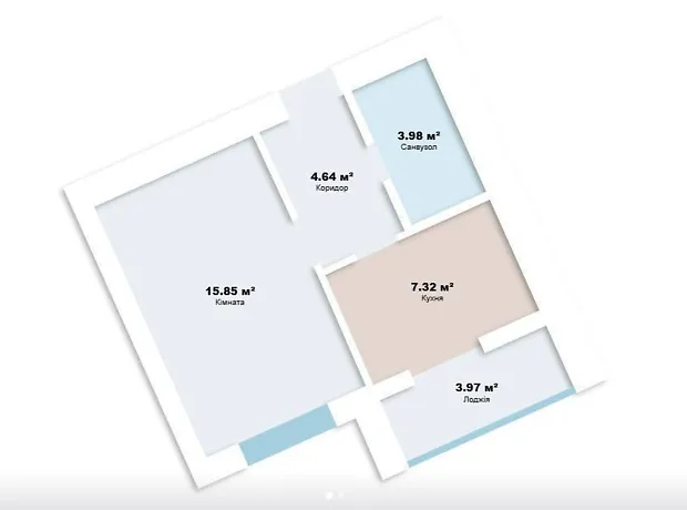 Квартира на вул. Григорія Сковороди, 23 в Києві, ID 224652, фото №2