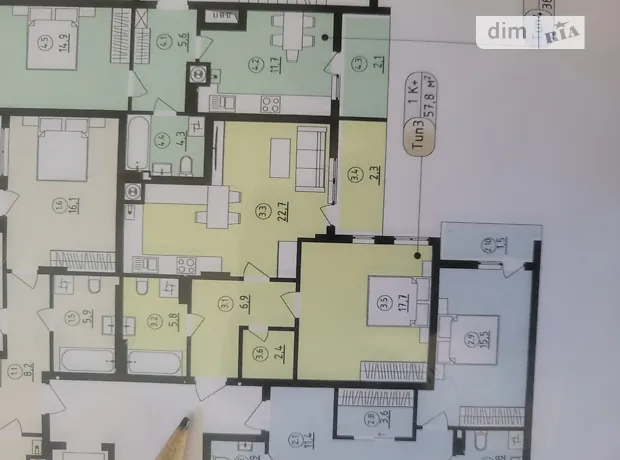 Квартира на вул. Довга, 30А в Львові, ID 172403, фото №2