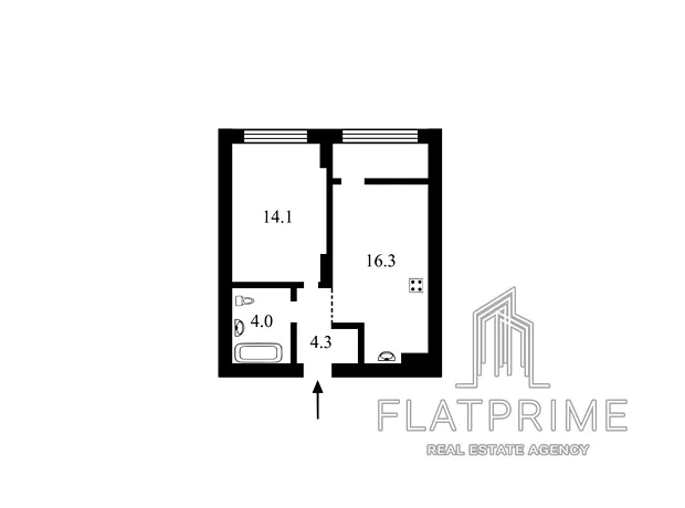 Квартира на вул. Родини Крістерів, 16 в Києві, ID 164068, фото №13