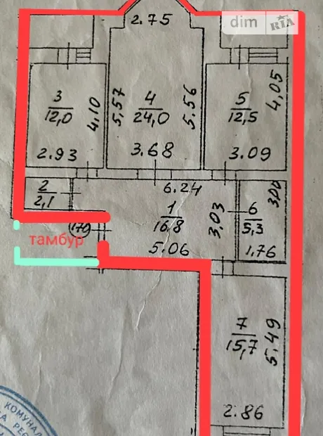 Квартира на вул. Хмельницька, 10 в Києві, ID 200845, фото №14