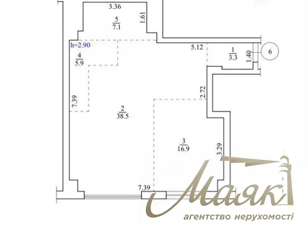 Квартира на вул. Іоанна Павла II 6/1 в Києві, ID 162643, фото №4