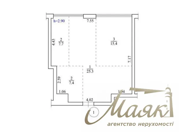 Квартира на вул. Саперне Поле, 5А в Києві, ID 209587, фото №6