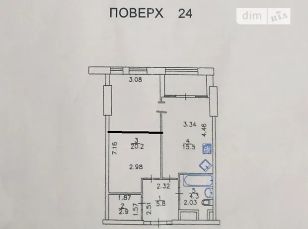Квартира на просп. Берестейський, 11 в Києві, ID 188742, фото №17