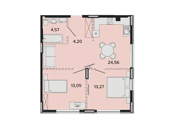 Квартира на вул. Козацька в Київ, ID 221223, фото №1