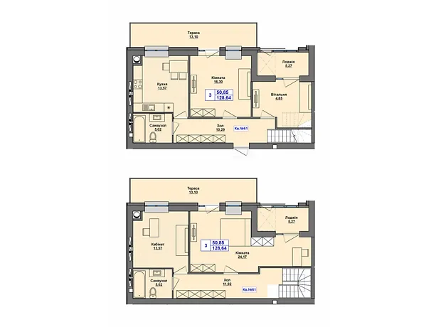 Квартира на шосе Старокостянтинівське 5/5 в Хмельницький, ID 242706, фото №2