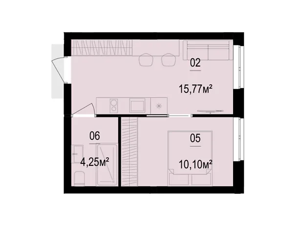 Квартира на просп. Степана Бандери, 14Б в Києві, ID 173077, фото №2
