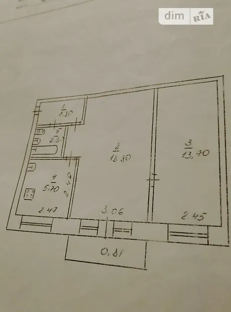 Квартира на вул. Рекордна, 19 в Кривому Розі, ID 182614, фото №11