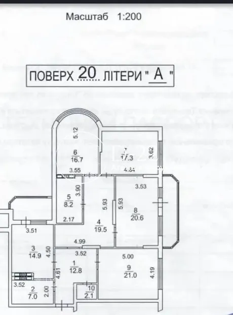 Квартира на вул. Чавдар Єлизавети, 5 в Києві, ID 187298, фото №23