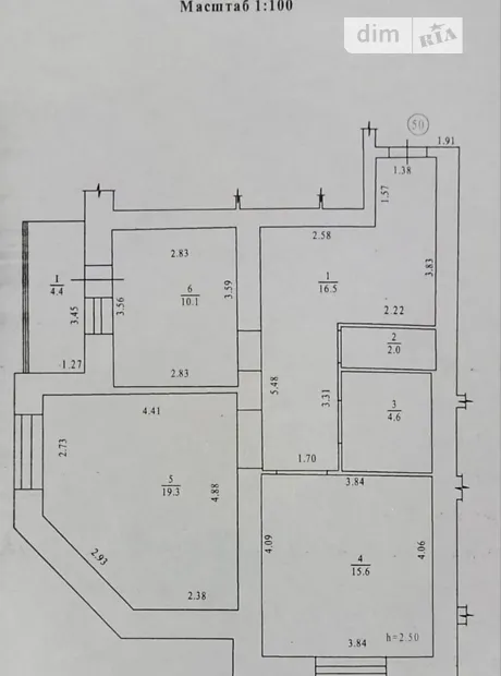 Квартира на вул. Бідного Олександра, 1А в Полтаві, ID 191275, фото №12