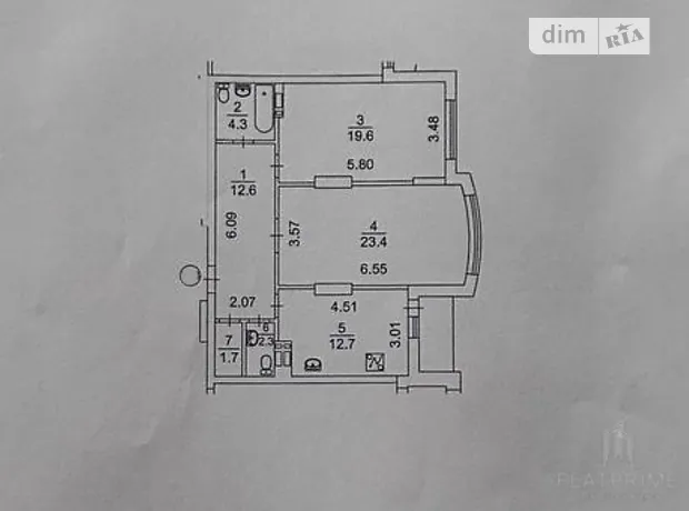 Квартира на вул. Михайла Максимовича, 3Г в Києві, ID 191123, фото №26