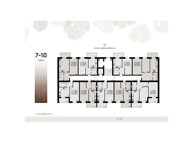 Квартира на вул. Київська, 173А в Вінниці, ID 261461, фото №11