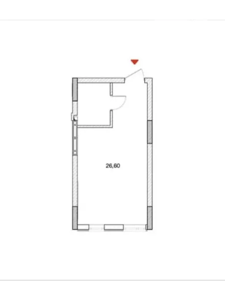 Квартира на вул. Ольги Кобилянської 1В/12 в Києві, ID 231814, фото №2
