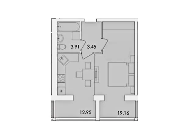 Квартира на вул. Жуйка, 28 в Житомир, ID 219102, фото №2