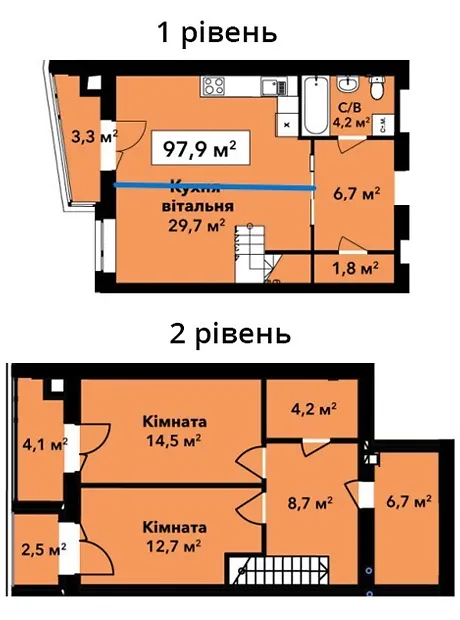 Квартира на вул. Подільська 6/1 в Хмельницькому, ID 276613, фото №14