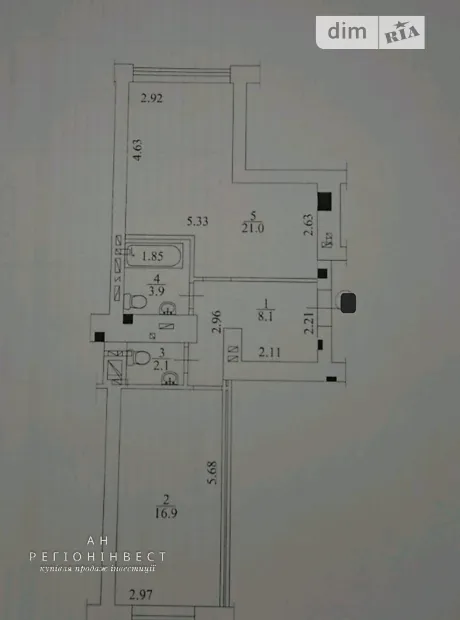 Квартира на вул. Івана Кожедуба, 8А в Києві, ID 241940, фото №11