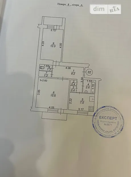 Квартира на вул. Доківська, 9 в Києві, ID 313066, фото №25