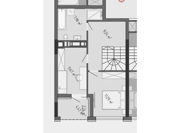 Квартира на вул. Бордуляка в Тернополі, ID 229121, фото №3