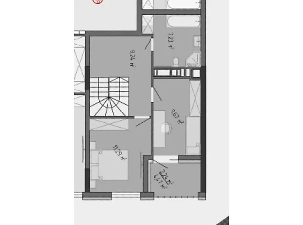 Квартира на вул. Бордуляка в Тернополі, ID 225413, фото №3