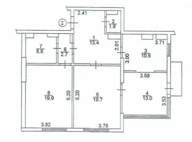 Квартира на вул. Ділова, 4 в Києві, ID 194323, фото №24