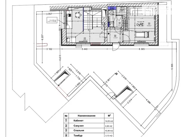 Квартира на вул. Вишгородська 45Б/4 в Києві, ID 184010, фото №22