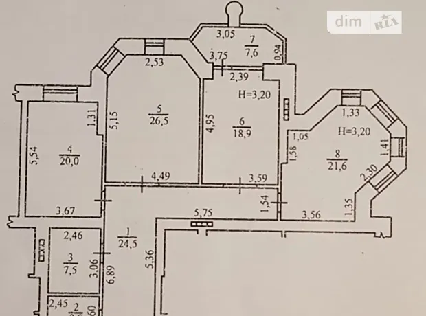 Квартира на вул. Довженка, 4А в Одесі, ID 166508, фото №10