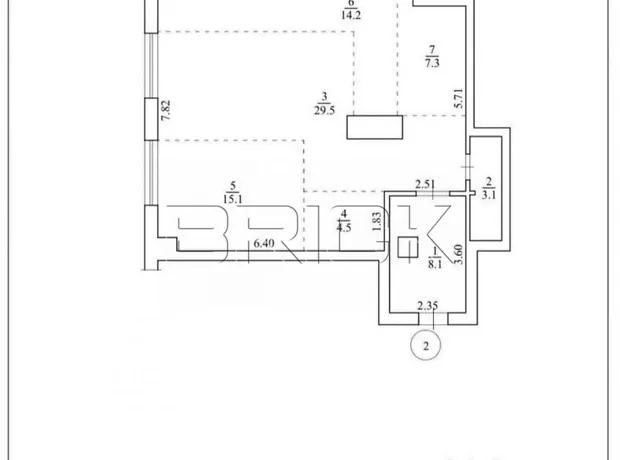 Квартира на вул. Саперне Поле, 5А в Києві, ID 300517, фото №6