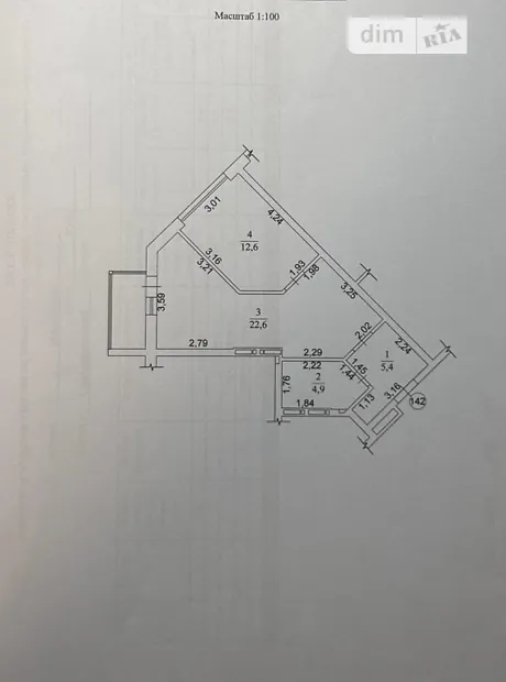 Квартира на вул. Живописна, 3 в Києві, ID 169400, фото №3