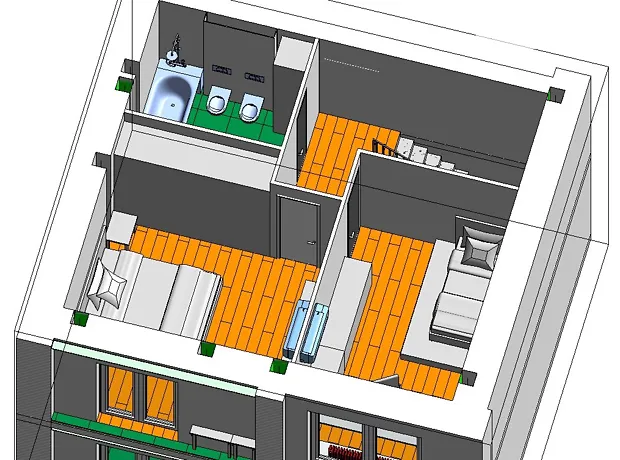 Квартира на вул. Бічна Енергетична, 5А в Тернополі, ID 220098, фото №14