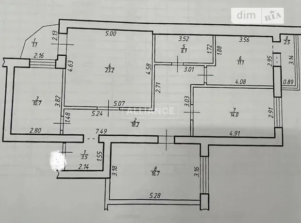 Квартира на пров. Надії, 2 в Івано-Франківську, ID 213462, фото №23
