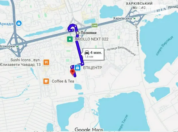 Квартира на вул. Бориса Гмирі, 22Б в Києві, ID 187470, фото №3