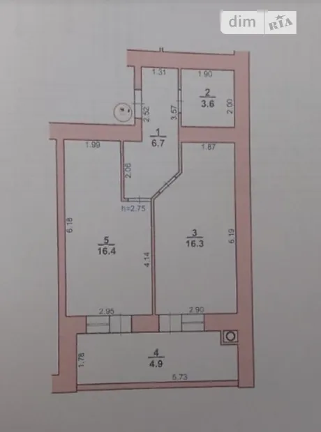 Квартира на вул. Степана Бандери, 30А в Хмельницькому, ID 234974, фото №7