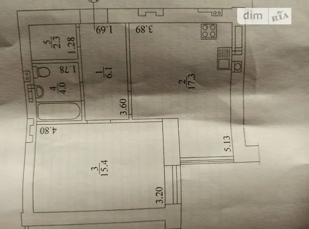 Квартира на вул. Виговського 2Д/3 в Києві, ID 232832, фото №2