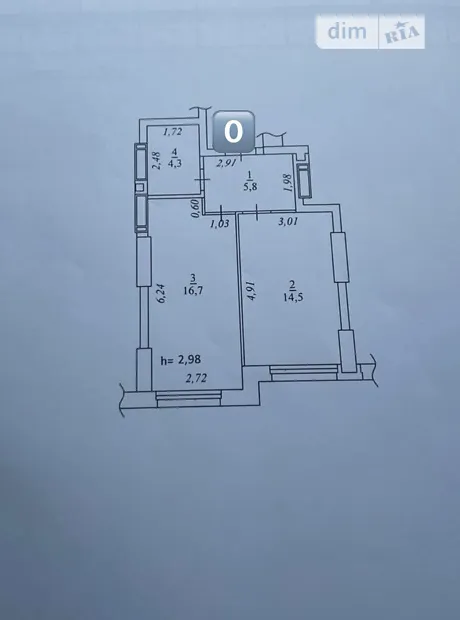 Квартира на вул. Дегтярівська, 17 в Києві, ID 217616, фото №9