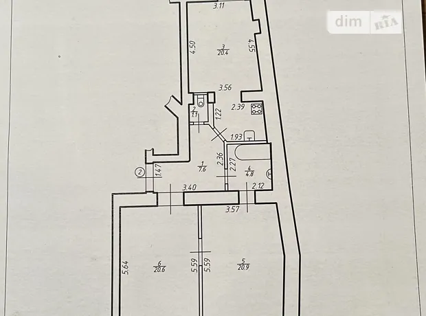 Квартира на вул. Короля Данила, 1 в Івано-Франківську, ID 195977, фото №21