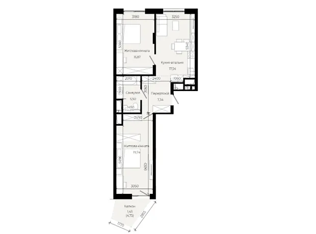 Квартира на вул. Героїв Крут в Львові, ID 305627, фото №6