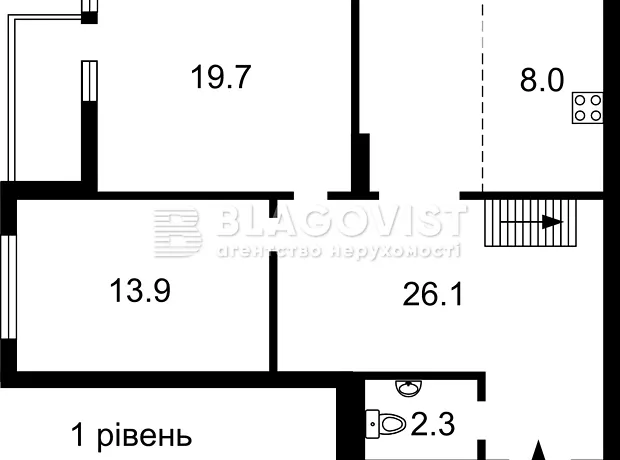 Квартира на вул. Соборна, 21 в Київ, ID 306565, фото №4