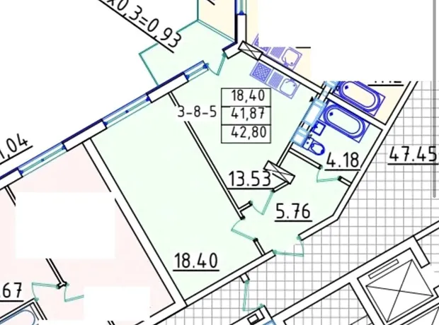 Квартира на вул. Люстдорфська дорога, 100З в Одесі, ID 177365, фото №6