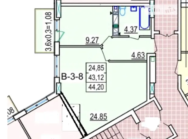 Квартира на вул. Люстдорфська дорога, 100В в Одесі, ID 190729, фото №1